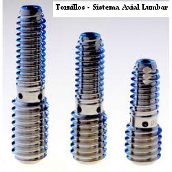 Tornillos - Sistema Axial Lumbar